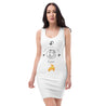 Leo Tank Dress - White