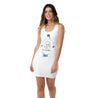 Scorpio Element Dress - White