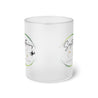 Sagittarius Frosted Glass Mug