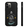 Libra Cell Phone Cases - Tough - Black