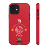 Virgo Cell Phone Cases - Tough - Red