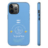 Aquarius Cell Phone Cases - Tough - Blue