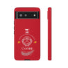 Gemini Cell Phone Cases - Tough - Red