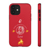 Leo Cell Phone Cases - Tough - Red