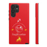 Sagittarius Cell Phone Cases - Tough - Red