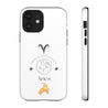 Aries Cell Phone Cases - Tough - White