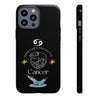 Cancer Cell Phone Cases - Tough - Black