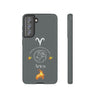 Aries Cell Phone Cases - Tough - Gray