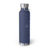 French Gemini Copper Vacuum Insulated Bottle, 22oz - Multiple Colors