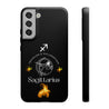 Sagittarius Cell Phone Cases - Tough - Black