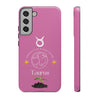 Taurus Cell Phone Cases - Tough - Pink