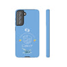 Cancer Cell Phone Cases - Tough - Blue