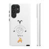 Aries Cell Phone Cases - Tough - White