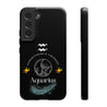 Aquarius Cell Phone Cases - Tough - Black