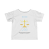 Libra Infant Fine Jersey Tee - Blue