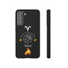 Aries Cell Phone Cases - Tough - Black