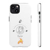 Leo Cell Phone Cases - Tough - White