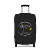 Aquarius Constellation Luggage Cover