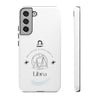 Libra Cell Phone Cases - Tough - White
