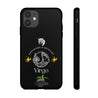 Virgo Cell Phone Cases - Tough - Black