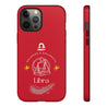 Libra Cell Phone Cases - Tough - Red