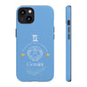 Gemini Cell Phone Cases - Tough - Blue