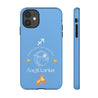 Sagittarius Cell Phone Cases - Tough - Blue