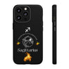 Sagittarius Cell Phone Cases - Tough - Black