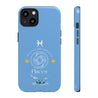 Pisces Cell Phone Cases - Tough - Blue