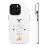 Aries Cell Phone Cases - Tough - White