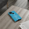 Pisces Cell Phone Cases - Tough - Aqua