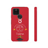 Taurus Cell Phone Cases - Tough - Red