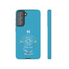 Pisces Cell Phone Cases - Tough - Aqua