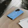 Cancer Cell Phone Cases - Tough - Blue