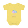 Pisces Baby Onesies Bodysuit - Pink - 5 Colors