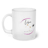 Libra Frosted Glass Mug