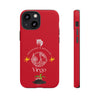 Virgo Cell Phone Cases - Tough - Red