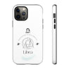 Libra Cell Phone Cases - Tough - White