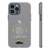 Capricorn Cell Phone Cases - Tough - Gray