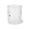 Virgo Frosted Glass Mug