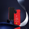 Sagittarius Cell Phone Cases - Tough - Red