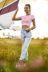 Gemini Element Champion Women's Cropped T-Shirt - Multiple Colors