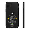Capricorn Cell Phone Cases - Tough - Black