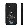 Pisces Cell Phone Cases - Tough - Black
