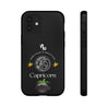 Capricorn Cell Phone Cases - Tough - Black