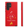 Sagittarius Cell Phone Cases - Tough - Red