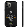 Virgo Cell Phone Cases - Tough - Black