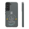 Aquarius Cell Phone Cases - Tough - Gray