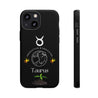 Taurus Cell Phone Cases - Tough - Black