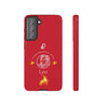Leo Cell Phone Cases - Tough - Red